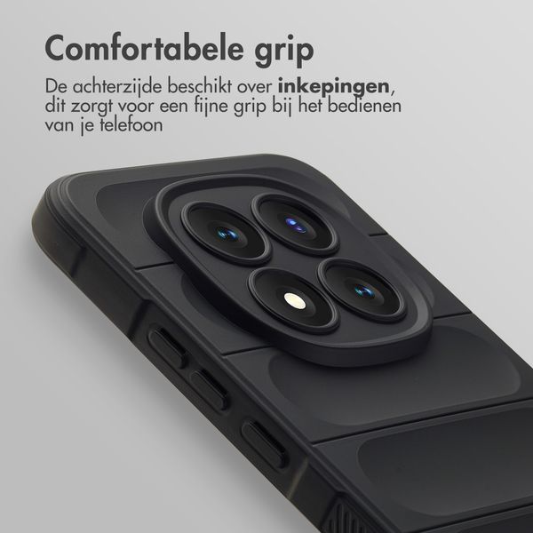 imoshion EasyGrip Backcover Xiaomi Redmi Note 15 Pro Plus (5G) - Zwart