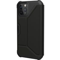 UAG Metropolis Bookcase iPhone 12 (Pro) - Zwart