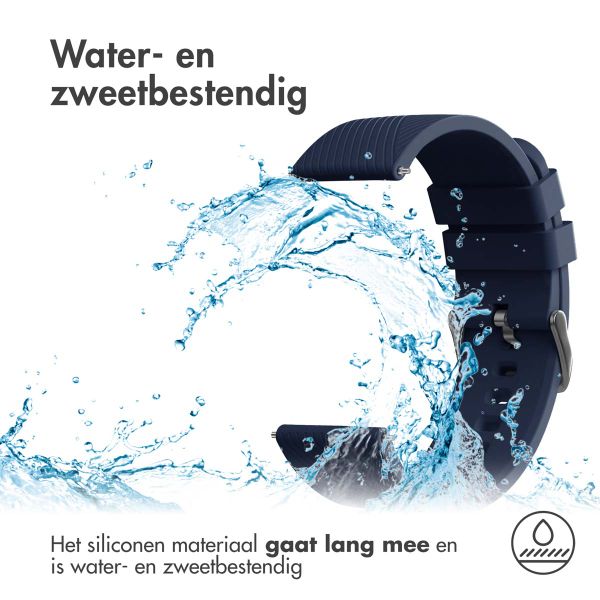 imoshion Siliconen bandje Samsung Galaxy Watch 7 40/44 mm - Donkerblauw