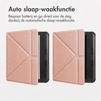 imoshion Vouwbare Bookcase Kobo Libra Colour - Rosé Goud