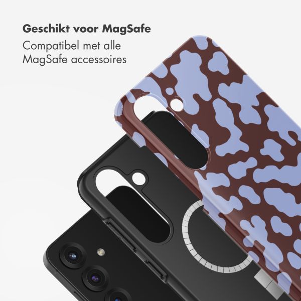 Selencia Vivid Backcover met MagSafe Samsung Galaxy S25 - Moo'd Lavender Glow