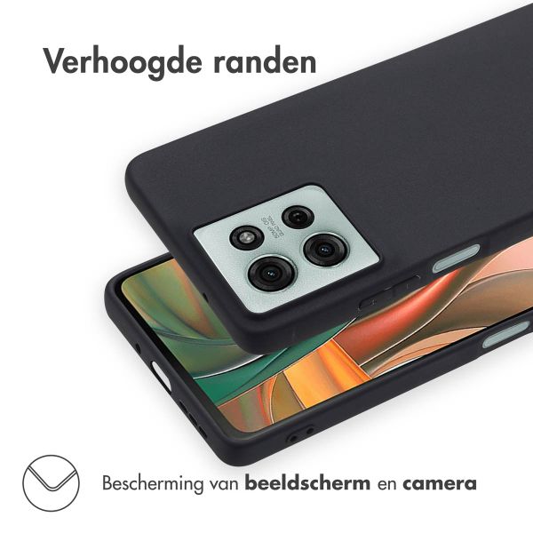 imoshion Color Backcover Motorola Moto G75 5G - Zwart