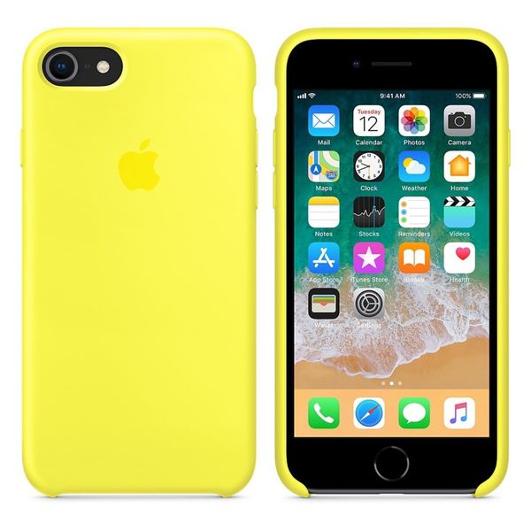 Apple Silicone Backcover Apple iPhone SE (2022 / 2020) / 8 / 7 - Flash