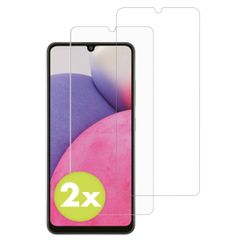 Accezz Gehard Glas Screenprotector 2-pack Samsung Galaxy A33