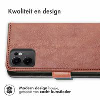 imoshion Luxe Bookcase Oppo Reno 13 F (5G) - Bruin