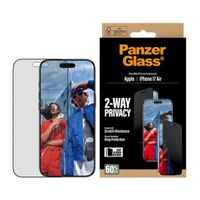 PanzerGlass Privacy Ultra-Wide Fit Anti-Bacterial Screenprotector incl. applicator Apple iPhone Air