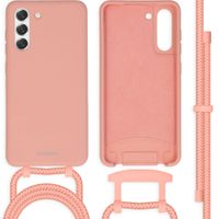 imoshion Color Backcover met afneembaar koord Samsung Galaxy S21 FE - Peach