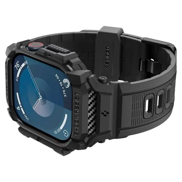 Spigen Rugged Armor™ Pro Case Apple Watch 10 - 42 mm - Matte Black