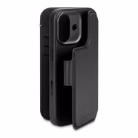 Decoded 2 in 1 Leather Detachable Wallet MagSafe Apple iPhone 17 - Zwart