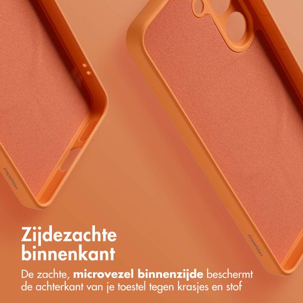 imoshion Color Backcover met MagSafe Samsung Galaxy S25 - Neon Orange