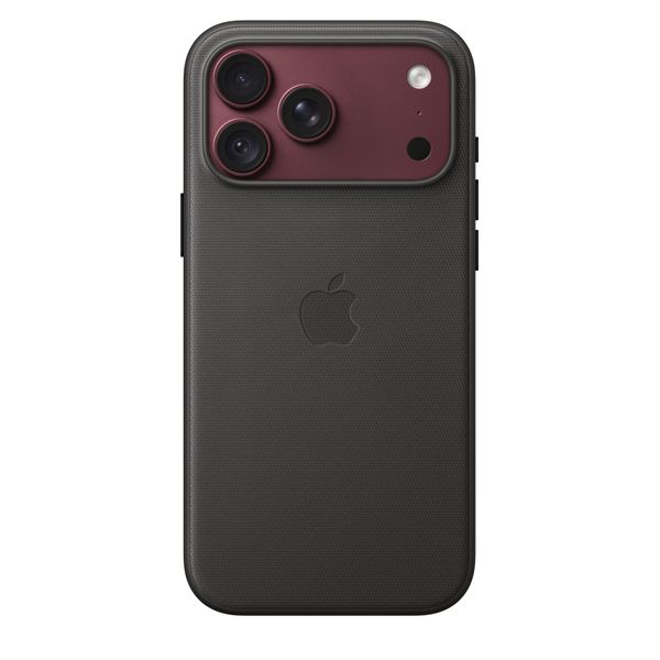 Apple TechWoven Case met MagSafe Apple iPhone 18 Pro Max - Black