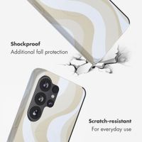 Selencia Vivid Back Cover Samsung Galaxy S26 Ultra - Desert Waves Beige