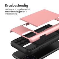 imoshion Backcover met pasjeshouder Apple iPhone 11 Pro - Rosé Goud