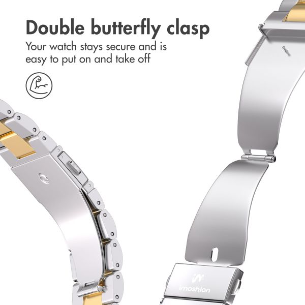 imoshion Steel strap Apple Watch | 44/45/46/49 mm - Silver & Gold