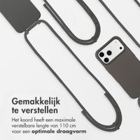 imoshion Color Backcover met afneembaar koord met MagSafe Apple iPhone 17 Pro Max - Black Coffee