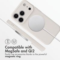 imoshion Colour Back Cover with MagSafe Apple iPhone 18 Pro Max / 17 Pro Max - Beige