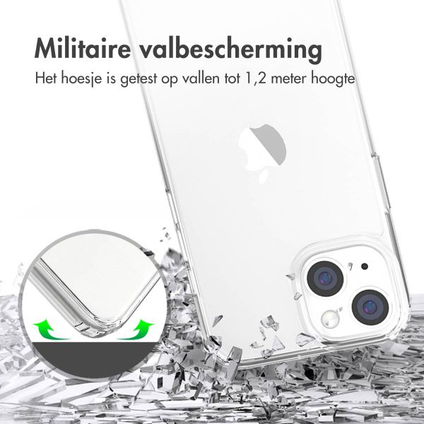 Accezz Xtreme Impact Backcover Apple iPhone 14 - Transparant