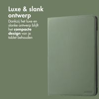 Accezz Classic Tablet Case Samsung Galaxy Tab S10 Plus / Tab S9 FE Plus / Tab S9 Plus - Groen