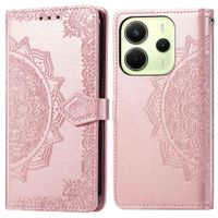imoshion Mandala Bookcase Xiaomi Redmi Note 14 (4G) - Rosé Goud
