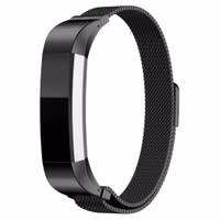 imoshion Milanees magnetisch bandje Fitbit Alta (HR) - Zwart