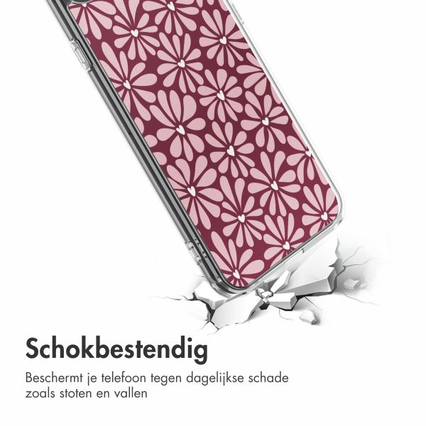 imoshion Design hoesje Apple iPhone SE (2022 / 2020) / 8 / 7 - Bloom Love Blush