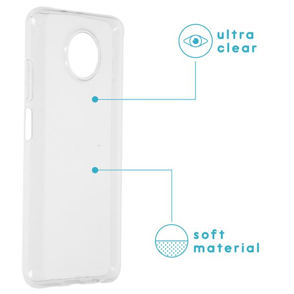 imoshion Softcase Backcover Xiaomi Redmi Note 9T (5G) - Transparant