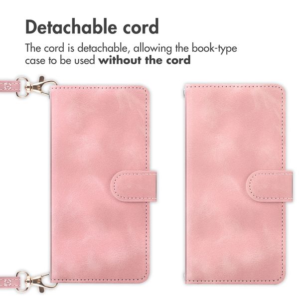 imoshion Bookcase with Strap Samsung Galaxy A37 (5G) - Pink