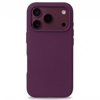 Accezz Liquid Silicone Backcover met MagSafe Apple iPhone 18 Pro Max / 17 Pro Max - Dark Cherry