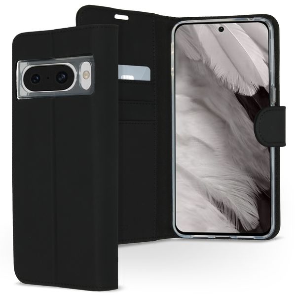 Accezz Wallet Softcase Bookcase Google Pixel 8 Pro - Zwart