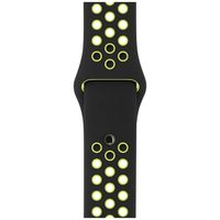 Apple Nike Sport Band Apple Watch Series 1-9 / SE - 38/40/41 mm / Series 10 - 42 mm - Black / Volt