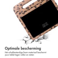 imoshion Kidsproof Design Backcover met handvat Apple iPad 9 (2021) 10.2 inch / iPad 8 (2020) 10.2 inch / iPad 7 (2019) 10.2 inch - Panterprint