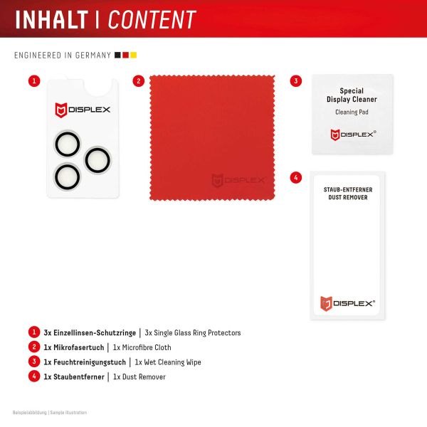 Displex CamGlass Single Camera Protector Apple iPhone 17 Pro / 17 Pro Max