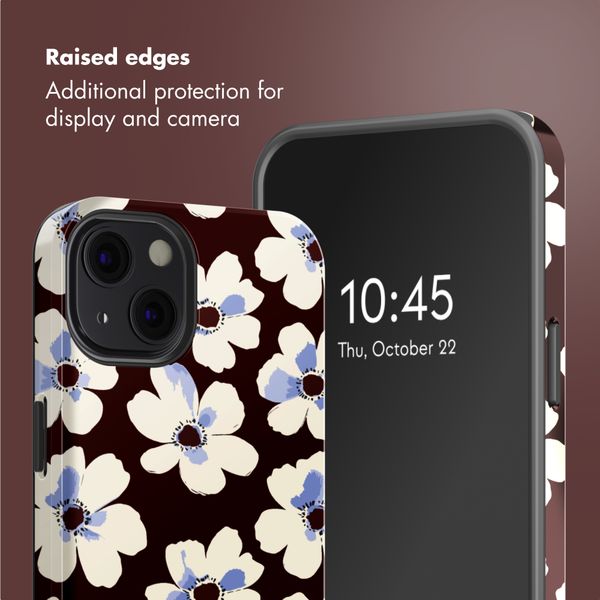 Selencia Vivid Back Cover with MagSafe Apple iPhone 13 - Choco Flower Pop