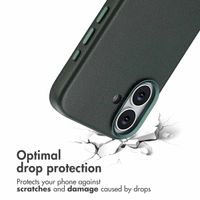 Accezz Leather Back Cover with MagSafe Apple iPhone 17 - Cedar Green