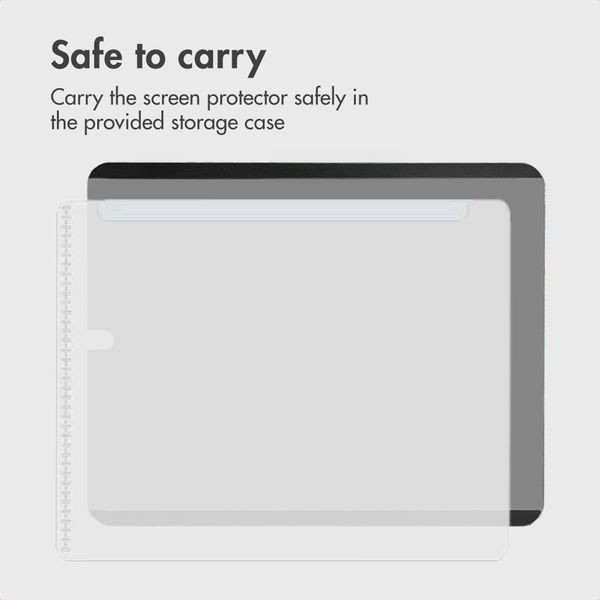 Accezz Magnetic privacy screen protector Apple iPad 9 (2021) 10.2 / iPad 8 (2020) 10.2 / iPad 7 (2019) 10.2 / Air 3 (2019) / Pro 10.5 (2017)