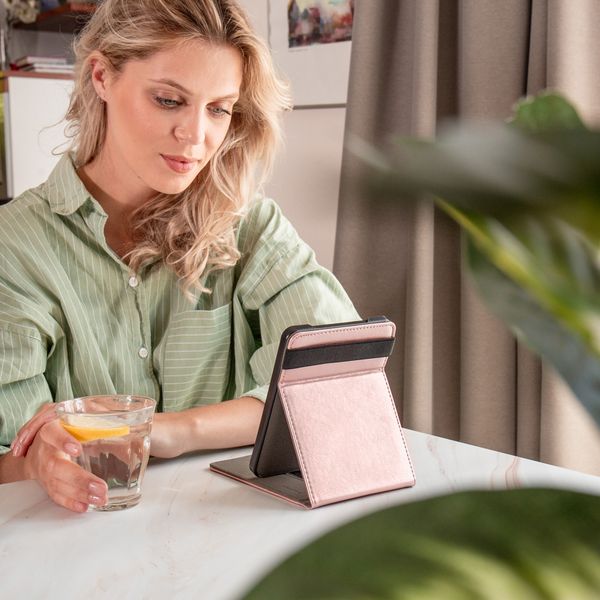 imoshion Stand Flipcase Pocketbook Era Color - Rosé Goud