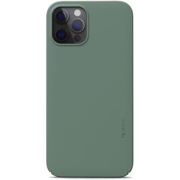 Nudient Thin Case iPhone 12 (Pro) - Misty Green