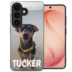 Ontwerp je eigen gel hoesje Samsung Galaxy S26 Plus - Zwart