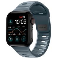 Nomad Sport band FKM Apple Watch Series 1 t/m 9 / SE (38/40/41 mm) | Series 10 / 11 (42 mm) - Marine Blue