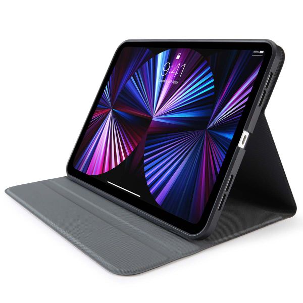 Pipetto Origami No5 Rotating Folio Case Apple iPad Pro 11 (2024) M4 - Zwart