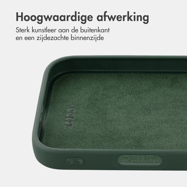 Accezz Edge Backcover met MagSafe Apple iPhone 18 Pro / 17 Pro - Groen