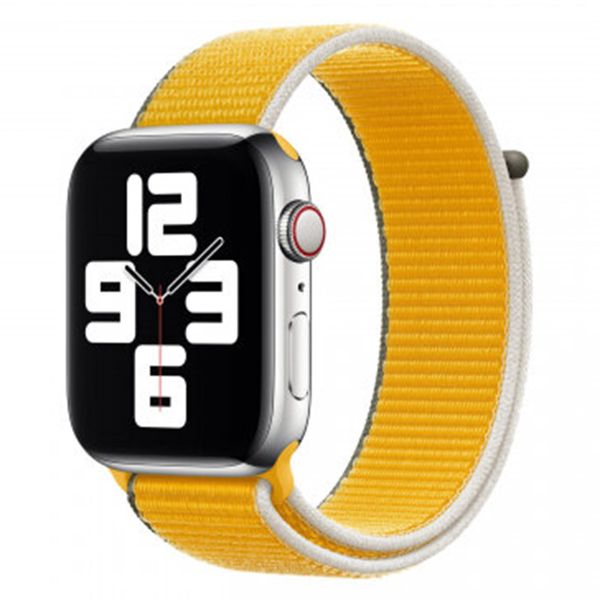 Apple Sport Loop Band Apple Watch Series 1 t/m 10 / SE / Ultra (2) (44/45/46/49 mm) - Sunflower