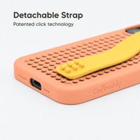 Callbuddy Hoesje met Strap Apple iPhone 17 - Coral Pop