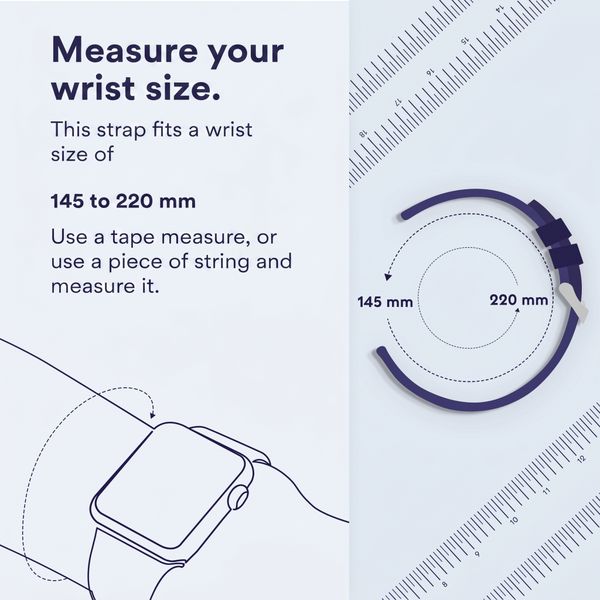 Apple Sport Loop Band Apple Watch | 44/45/46/49 mm - Starlight Colour