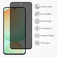 Accezz Tempered Glass Privacy Screen protector Samsung Galaxy S24 FE / A36 / A37 / A56