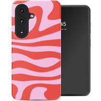 Selencia Vivid Back Cover Samsung Galaxy S26 - Dream Swirl Pink