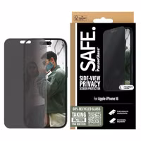 SAFE by PanzerGlass Privacy Screenprotector Ultra Wide Fit met applicator Apple iPhone 16
