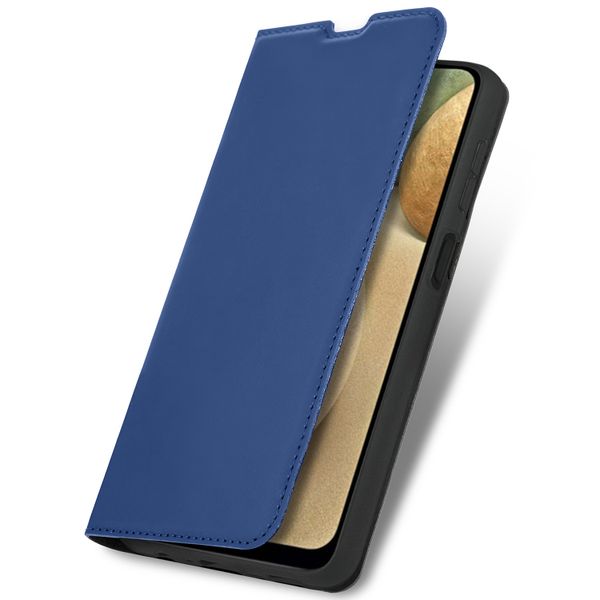 imoshion Slim Folio Bookcase Samsung Galaxy A12 - Donkerblauw