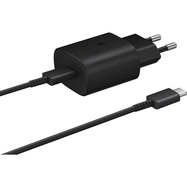 Samsung Travel Adapter + USB-C naar USB-C kabel - Zwart