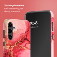 Selencia Vivid Tough Backcover Samsung Galaxy S23 FE - Rosy Marble
